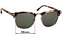 Sunglass Fix Replacement Lenses for Tom Ford Henry TF248 - 53mm Wide 