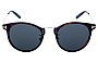 Tom Ford Jamieson TF673 Replacement Lenses - Front View 