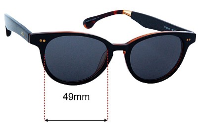 Toms  Lula Replacement Lenses 49mm wide 