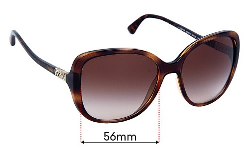 Vogue VO5154-SB Lentes de Repuesto 56mm wide 