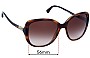 Sunglass Fix Replacement Lenses for Vogue VO5154-SB - 56mm Wide 