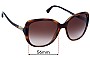 Sunglass Fix Lentes de Repuesto para Vogue VO5154-SB - 56mm Wide 