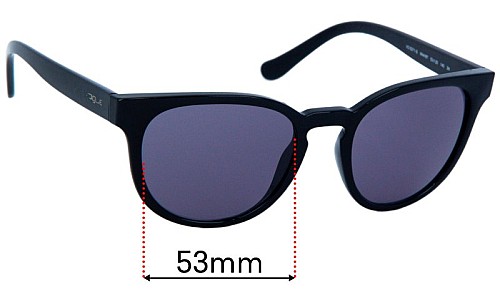Vogue  VO5271-S Lentilles de Remplacement 53mm wide 