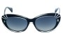 Replacement Lenses for Alexander Mcqueen AMQ 4214/S - Front View 