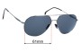 Sunglass Fix Replacement Lenses for Carrera 274/S - 61mm Wide 