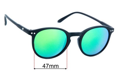 Humps  Agent Replacement Lenses 47mm wide 