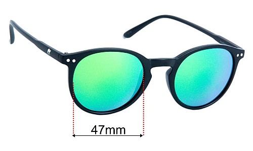 Humps  Agent Replacement Lenses 47mm wide 