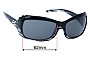 Sunglass Fix Verres de Remplacement pour Kaenon Georgia - 62mm Wide 