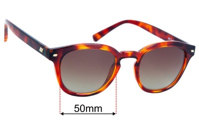 Le Specs Conga Replacement Lenses 50mm wide 