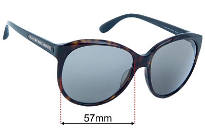 Marc by Marc Jacobs MMJ 176/S Replacement Lenses 57mm wide 