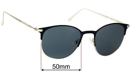 Oliver Wolfe Oliver Wolfe OW025 Replacement Lenses 50mm wide 