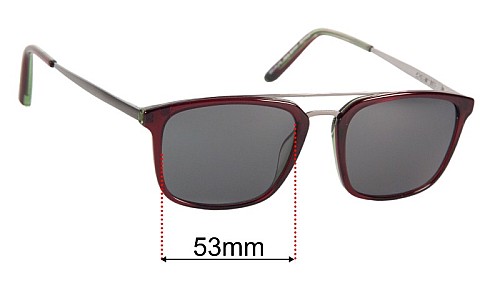 Osiris Spirited Replacement Lenses 53mm wide 