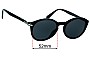Sunglass Fix Replacement Lenses for Persol 3237-S - 52mm Wide 