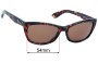 Sunglass Fix Replacement Lenses for Ray Ban B&L Innerview - 54mm Wide 