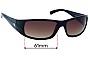 Sunglass Fix Lentes de Repuesto para Ray-Ban RB4057 - 61mm Wide 