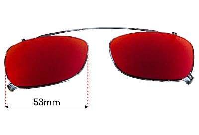 Ray Ban RB5228-C Replacement Lenses 53mm wide 