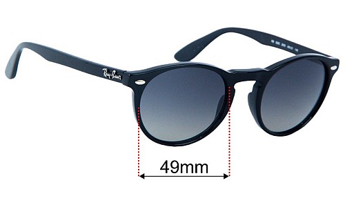 Ray Ban RB5283 Replacement Lenses 51mm wide 