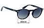 Sunglass Fix Replacement Lenses for Ray Ban RB5283 - 51mm Wide 