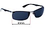 Sunglass Fix Replacement Lenses for Ray Ban RB8315 Tech - 63mm Wide 