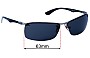 Sunglass Fix Replacement Lenses for Ray-Ban RB8315 Tech - 63mm Wide 