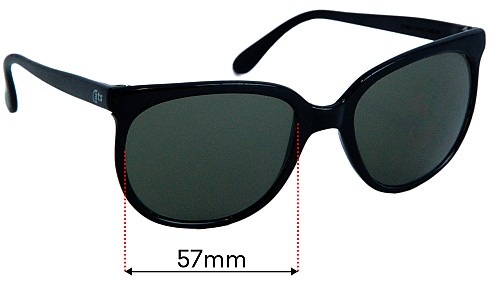 Ray Ban Cats Replacement Lenses 57mm wide 