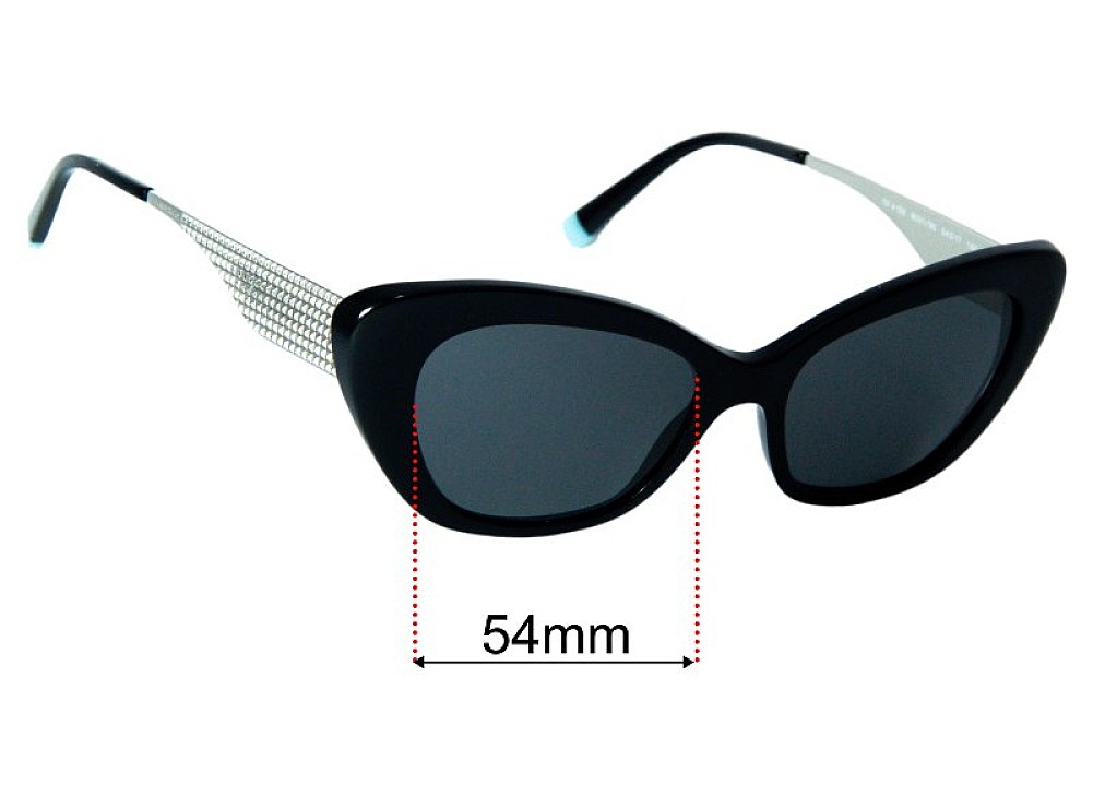 Sunglass Fix Replacement Lenses for Tiffany & Co TF4158 Diamond Point - 54mm Wide Sunglass Fix Replacement Lenses for Tiffany & Co TF4158 Diamond Point - 54mm Wide