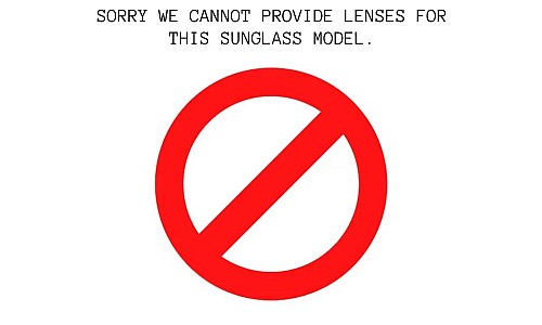 Versace MOD 2161 Replacement Lenses 0mm wide 