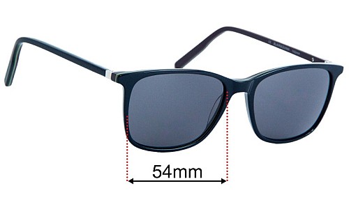 Blair & Quinn Juneau Replacement Lenses 54mm wide 