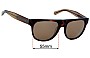 Sunglass Fix Replacement Lenses for Marc by Marc Jacobs MJ 386/S - 55mm Wide 