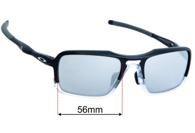 Oakley Triggerman OO9314 Verres de Remplacement 56mm wide 