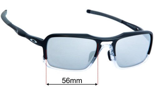Oakley Triggerman OO9314 Replacement Lenses 56mm wide 