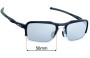 Sunglass Fix Replacement Lenses for Oakley Triggerman OO9314 - 56mm Wide 