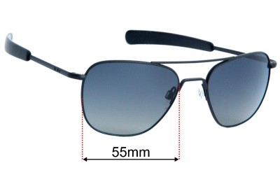 Randolph Engineering AF245 Aviator  Replacement Lenses 55mm wide 