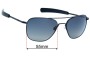 Sunglass Fix Replacement Lenses for Randolph Engineering AF245 Aviator  - 55mm Wide 