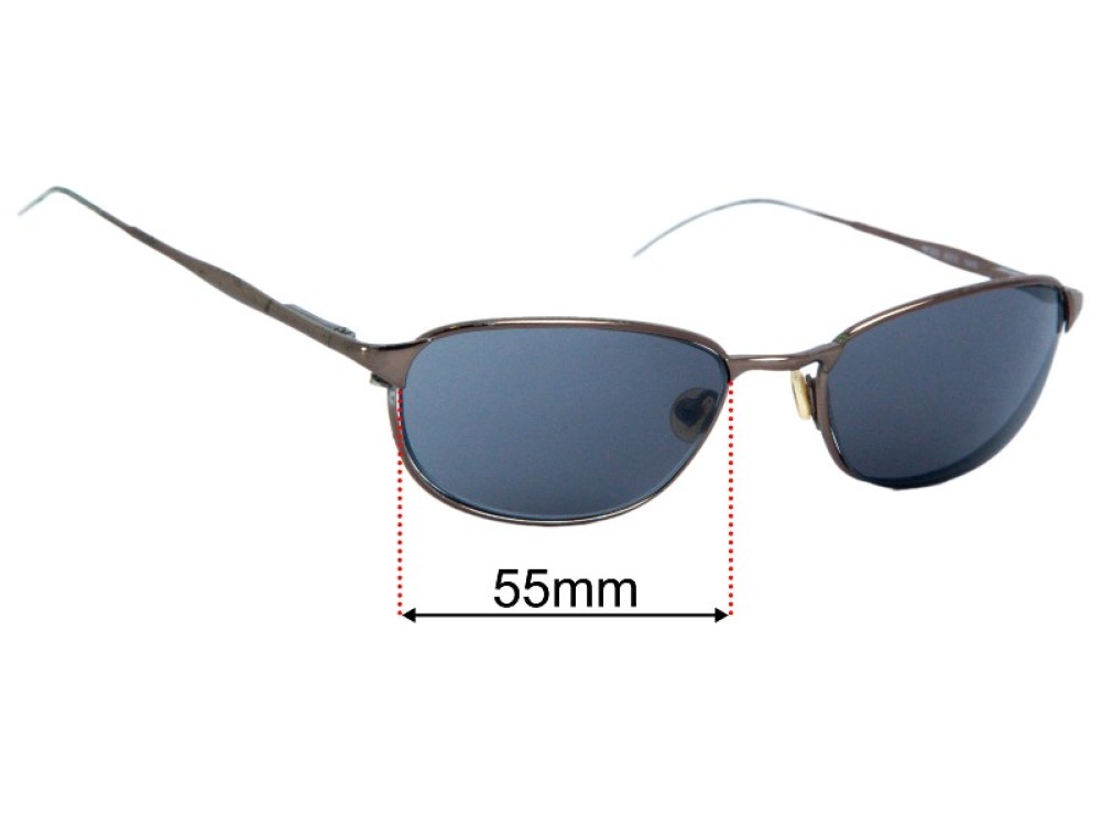 Sunglass Fix Lentes de Repuesto para Ray Ban RB3023 - 55mm Wide - Side View Sunglass Fix Lentes de Repuesto para Ray Ban RB3023 - 55mm Wide - Side View