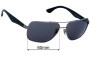 Sunglass Fix Replacement Lenses for Ray Ban RB3483 - 60mm Wide 