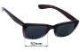 Sunglass Fix Replacement Lenses for Ray-Ban RB4148 - 52mm Wide 