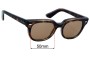 Sunglass Fix Replacement Lenses for Ray-Ban RB4168 Meteor - 50mm Wide 