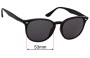 Sunglass Fix Replacement Lenses for Ray Ban RB4259 - 53mm Wide 