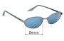 Sunglass Fix Replacement Lenses for Ray Ban B&L W2852 - 54mm Wide 