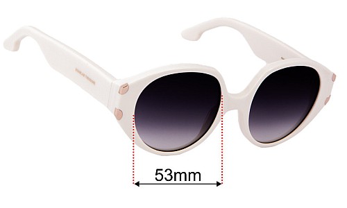 Sunglass Fix Replacement Lenses for Scanlan Theodore  Round Sun - 53mm Wide 