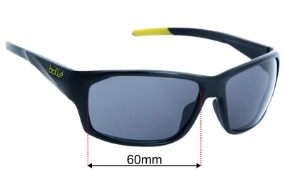 Bolle Fenix Replacement Lenses 61mm wide 