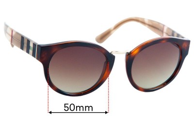 Burberry B 4227 Replacement Lenses 50mm wide 