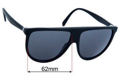 Celine CL 4006IN Replacement Lenses 62mm wide 