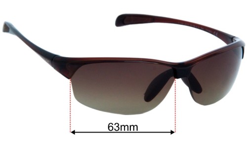 Maui Jim MJ430 River Jetty  Replacement Lenses 63mm wide 