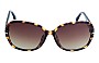 Michael Kors M2857S Mackenzie Replacement Lenses 58mm wide - Front View 
