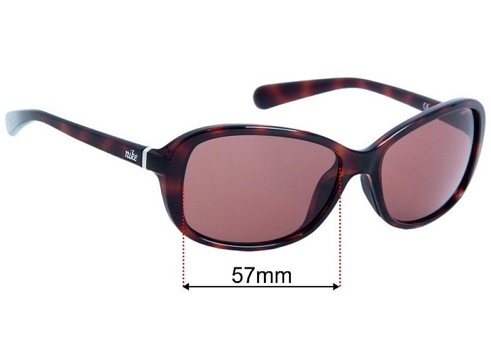 Sunglass Fix Replacement Lenses for Nike Poise EV0741 - 57mm Wide Sunglass Fix Replacement Lenses for Nike Poise EV0741 - 57mm Wide