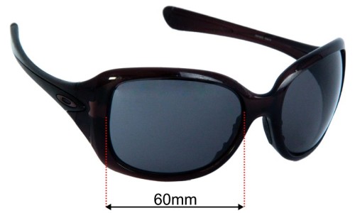 Oakley Necessity Replacement Lenses 60mm wide 