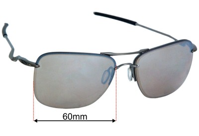 Oakley Tailhook OO4087 Verres de Remplacement 60mm wide 