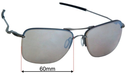 Oakley Tailhook OO4087 Lentes de Repuesto 60mm wide 